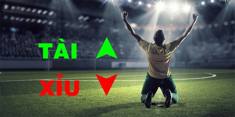 Kèo Tài Xỉu 2.5 trái có 2 cửa cược là cửa trên và cửa dưới 